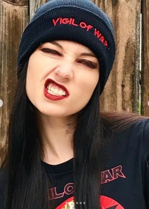 Image of VIGIL OF WAR Beanie (FREE USA & EUROPE SHIPPING)
