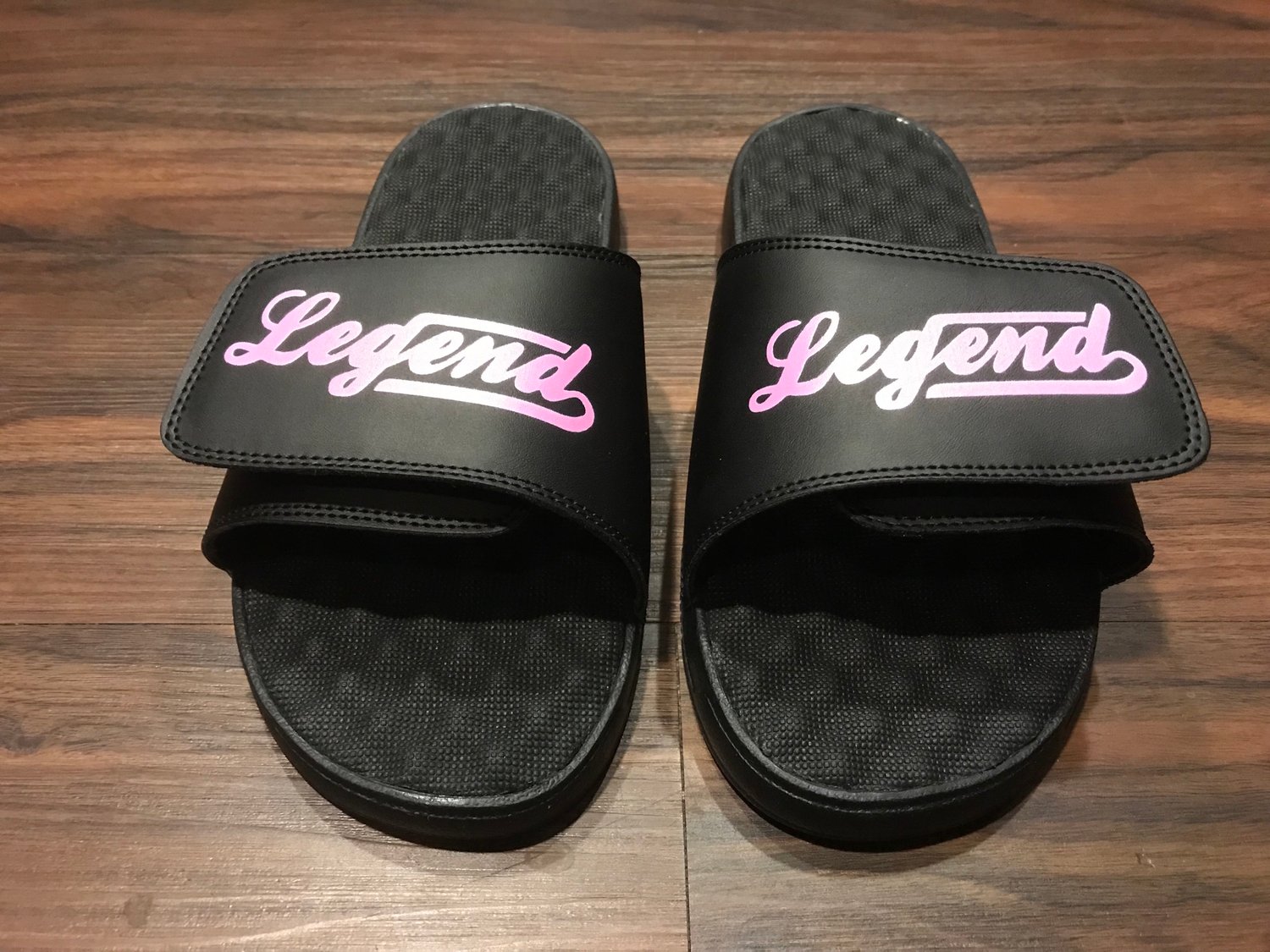 LGND Slides ( Blk & Pink 