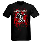 Image of APRIL'S END DOLL W/ ANGEL WINGS TEE. AVAILABLE SIZES: YOUTH S, M, L. ADULT: S, M, L, XL