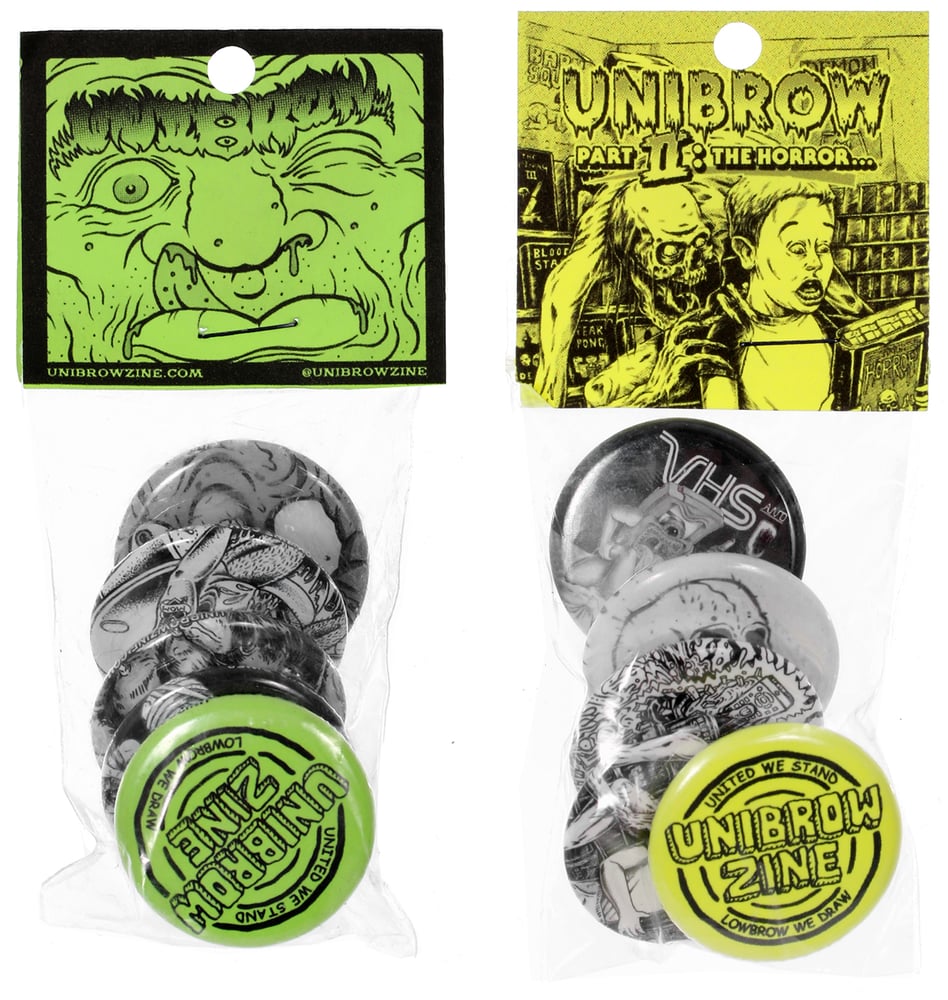 Image of Issue #2 Artist Series Button Pack