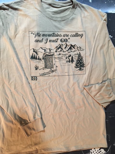 Image of Mountains Are Calling Longsleeve