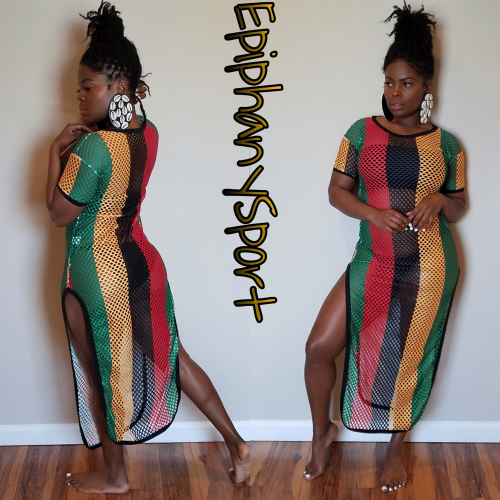 Image of The Jamaican Knit Coverup