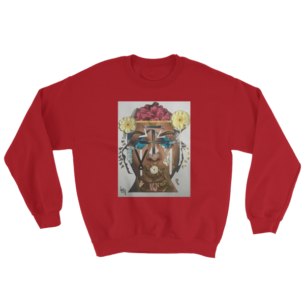 Image of Red Nachami Unisex Crew Neck Sweatshirt (additional colors available)