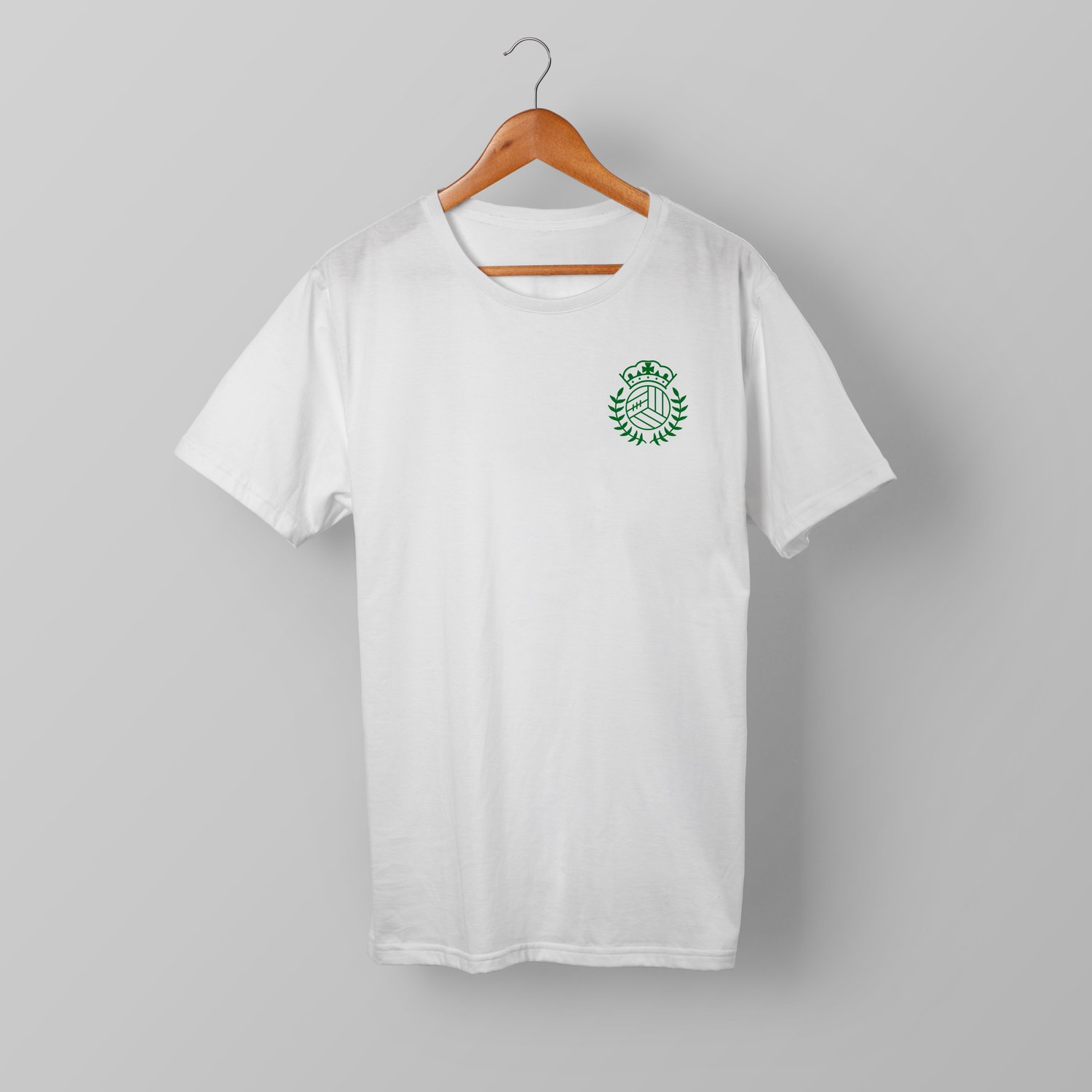 Image of Crown Logo – White T-shirt 