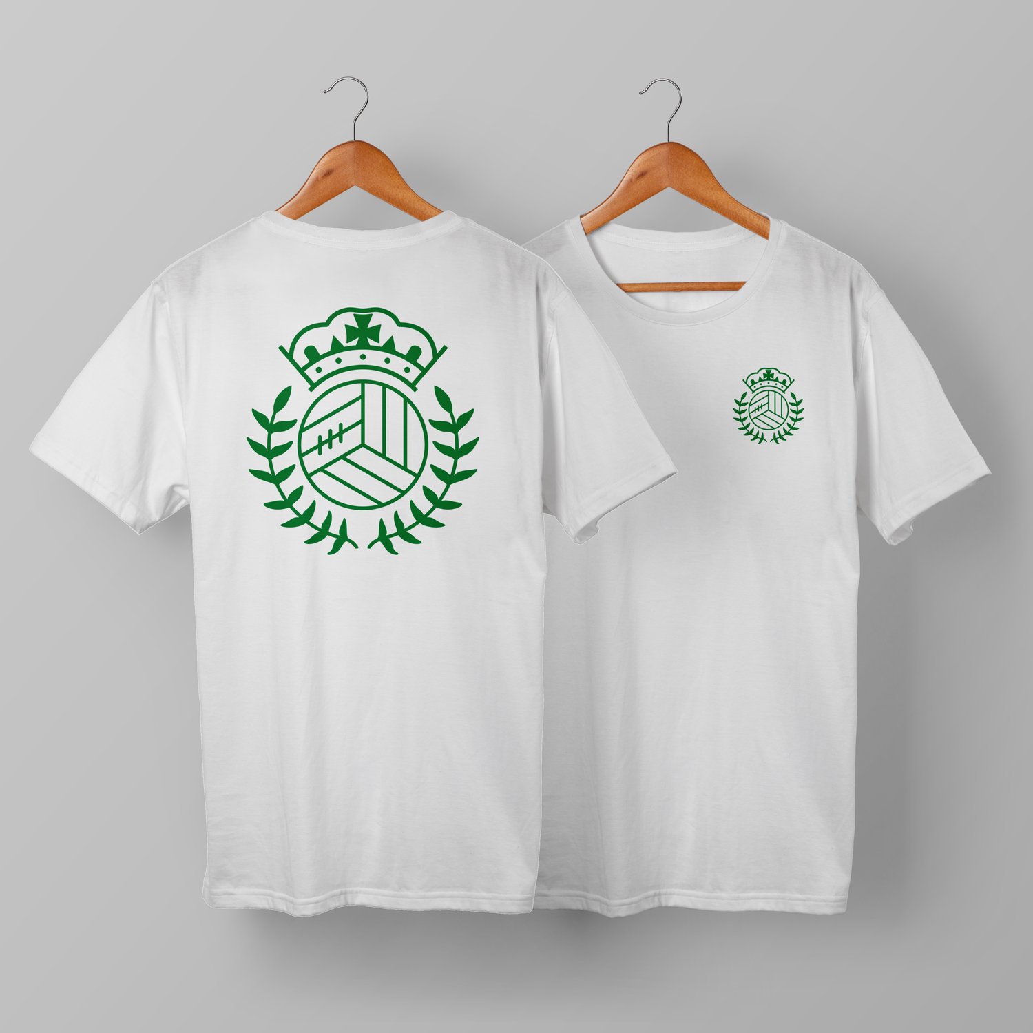 Image of Crown Logo – White T-shirt 