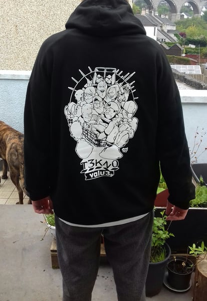 Image of 'Lets get trolleyed' full back print hoody!