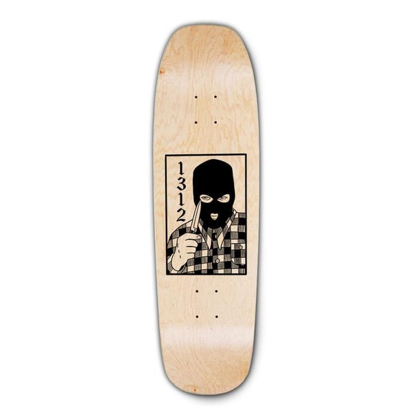 Image of balaclava | 9.0" coffin board