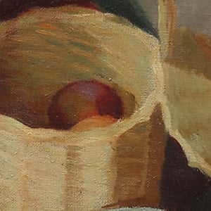 Image of 1942 Still Life, 'Apple Harvest,' Arne Randmark