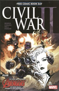 CIVIL WAR II - FCBD - Captain Marvel Remarque