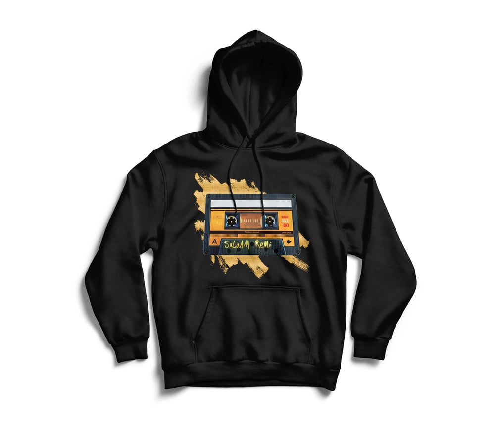 Image of Personalized Black "BeAt TaPe" Hoodie