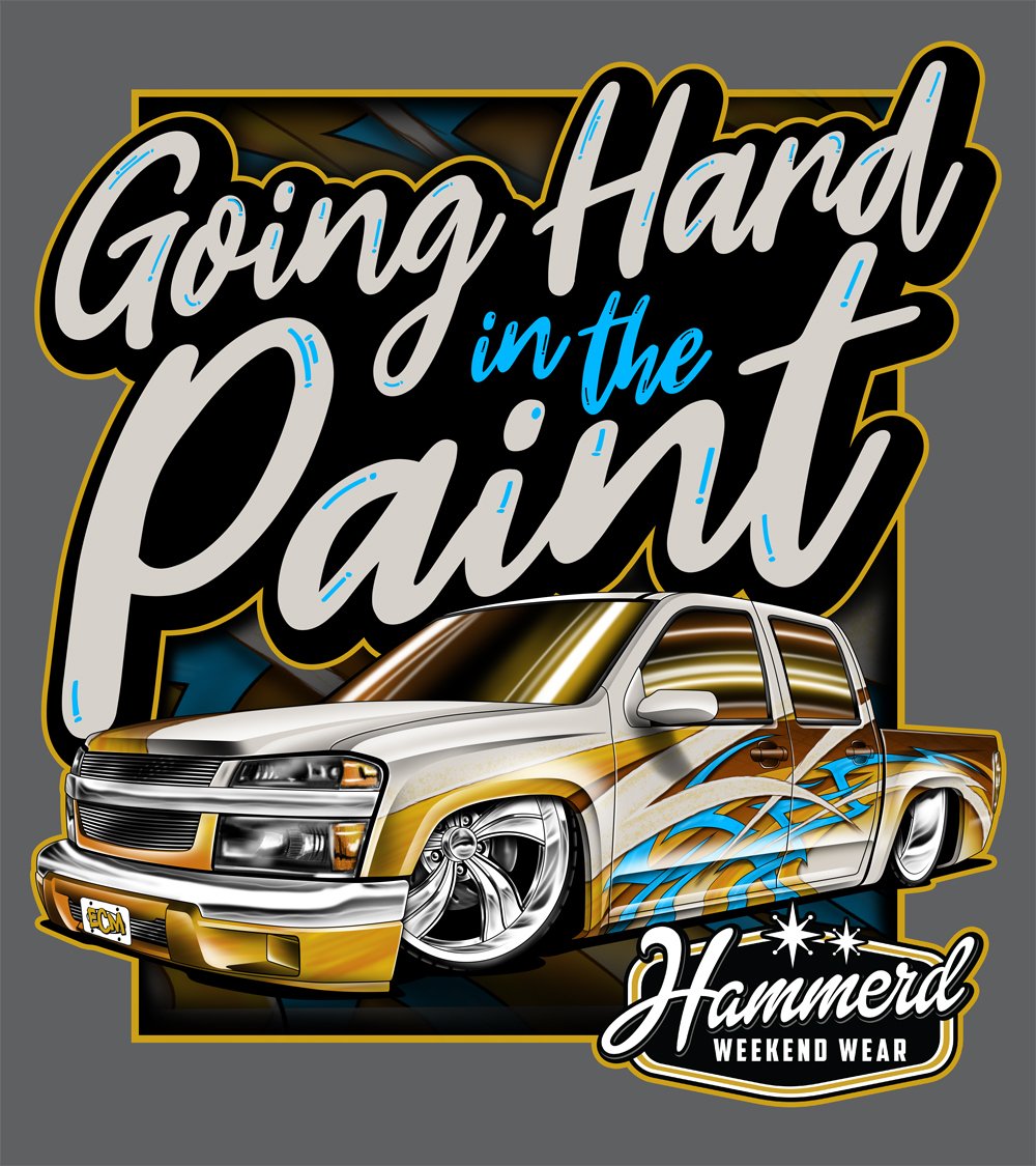 Going hard in the paint HammerD Weekend Wear