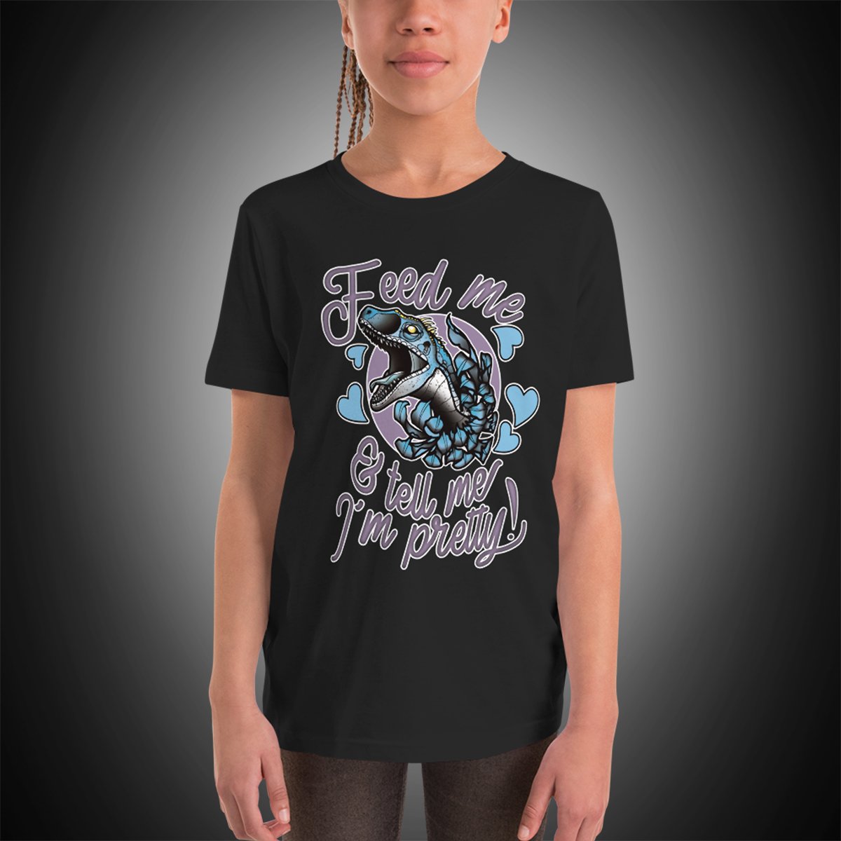 Image of Feed Me and Tell Me I'm Pretty Youth T-shirt Unisex