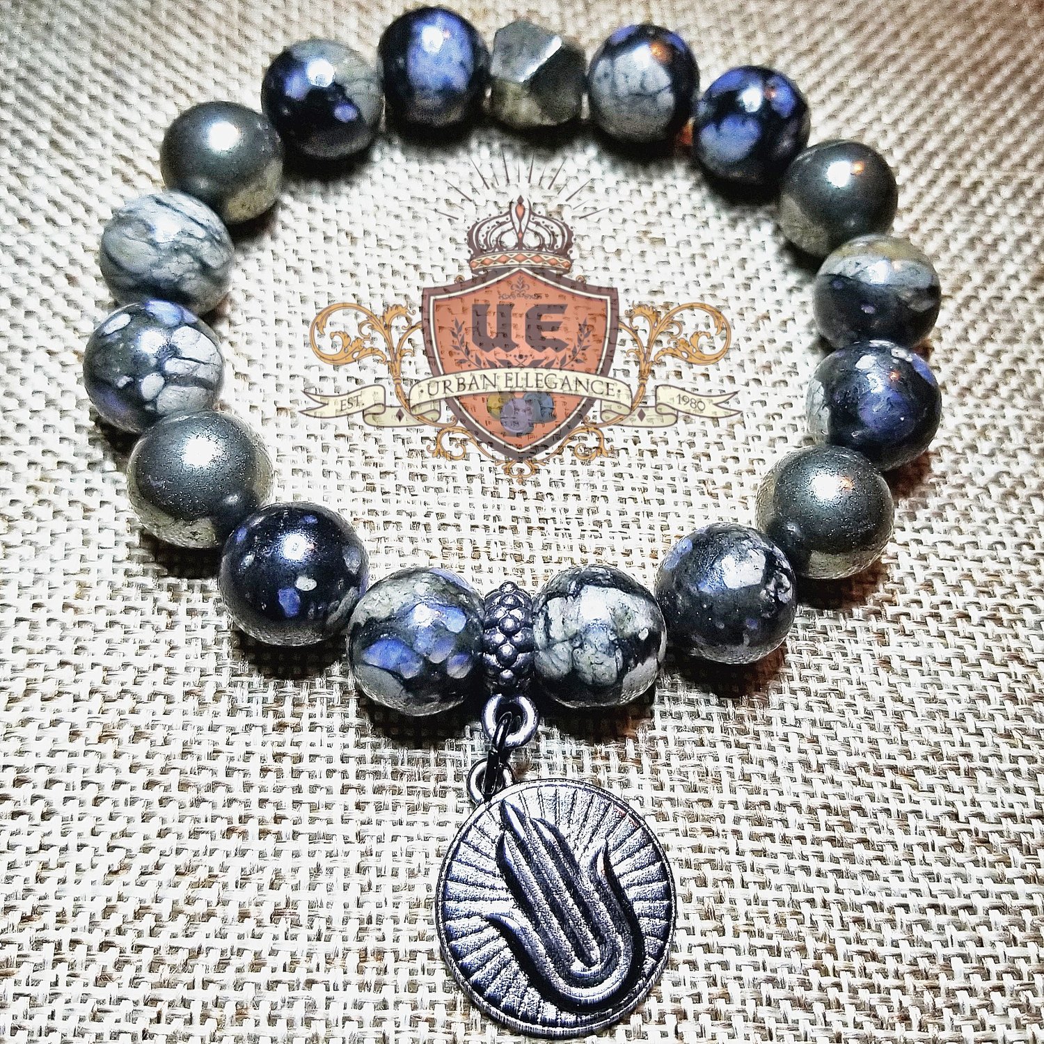 Image of UrbanEllegance Black Radiance Bracelet