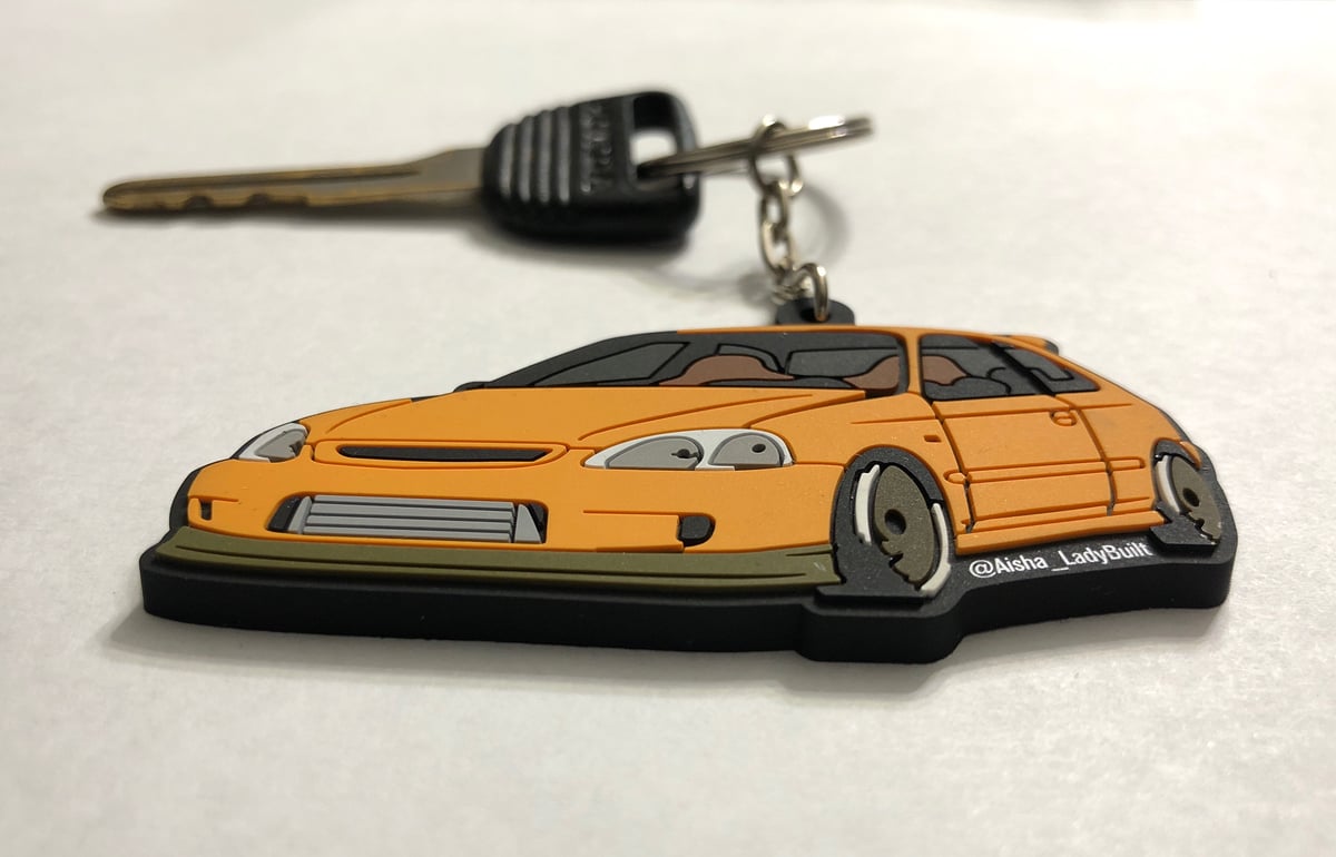 Honda 2025 civic keychain