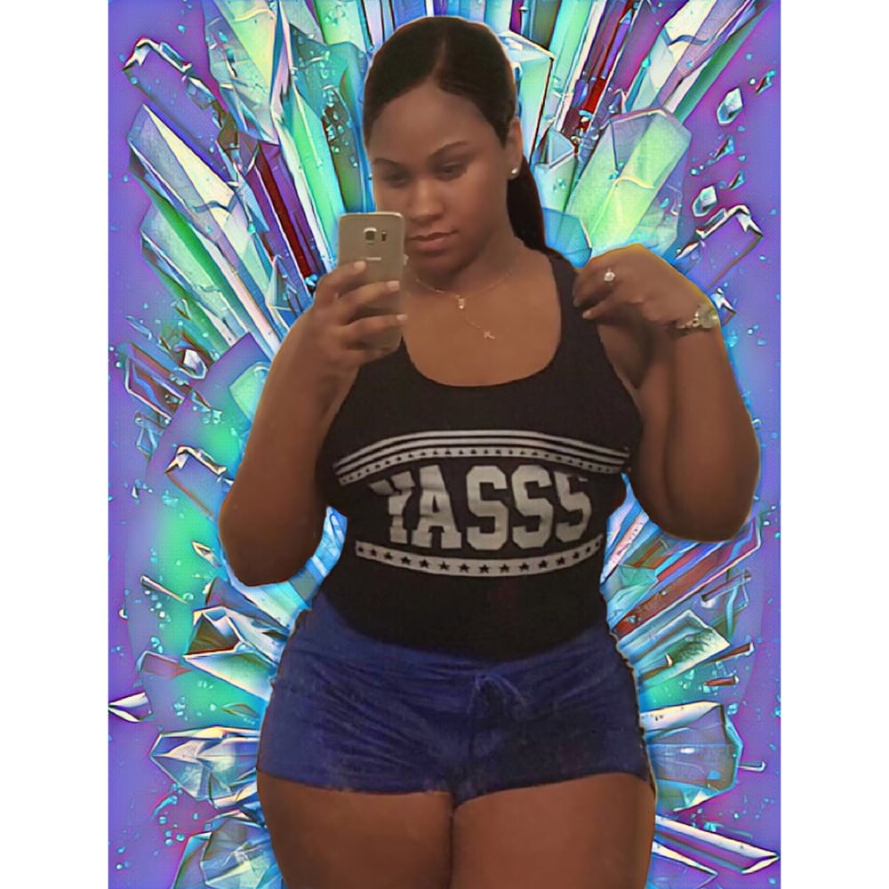 Image of Royal Blue Velvet Shorts