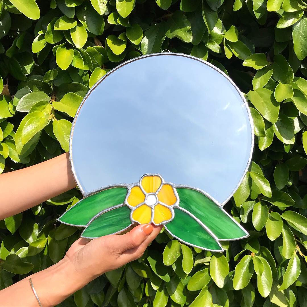 Image of  Flower Mirror