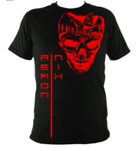 Aeron Nix Black and Red Tee UNISEX