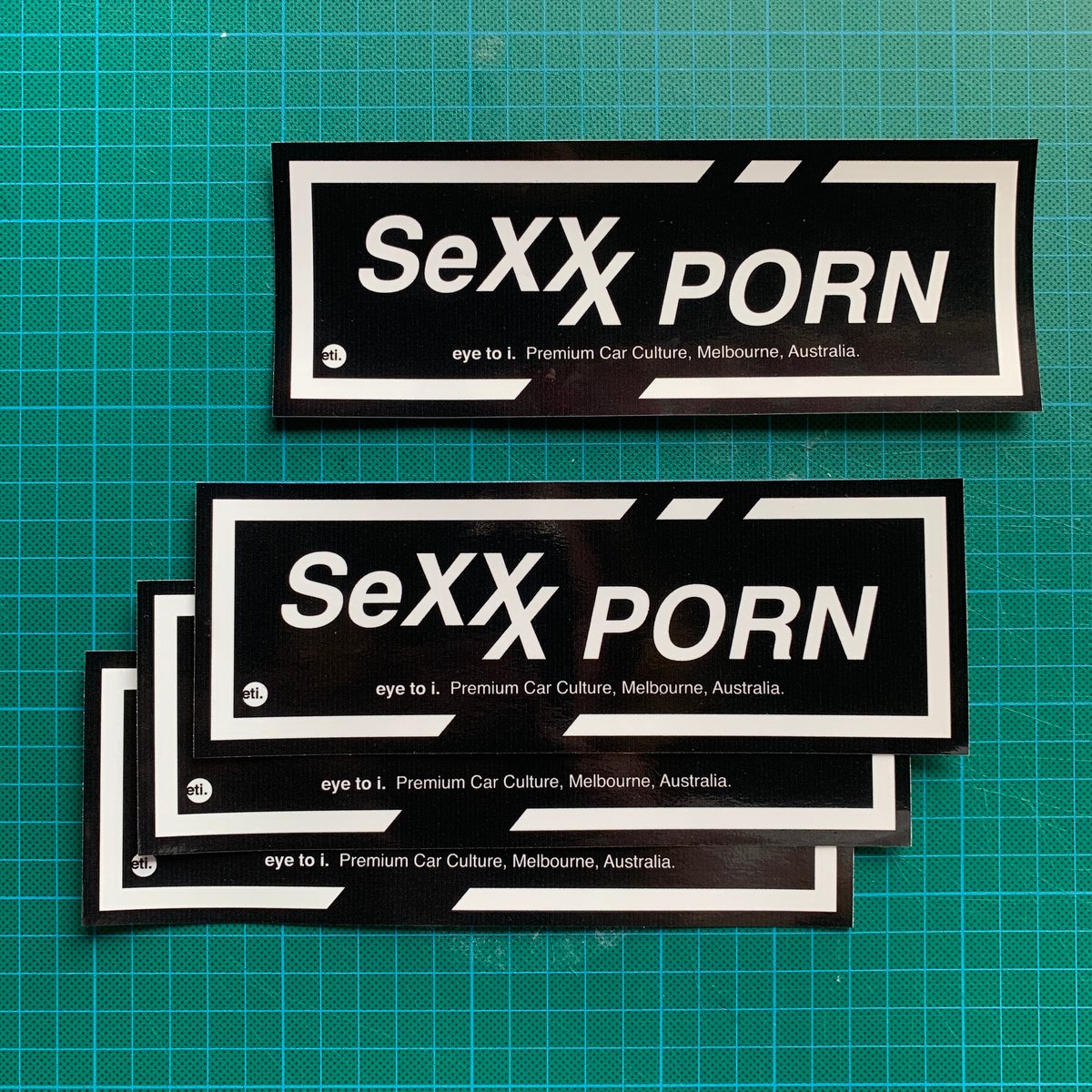 Image of xxx Slap Sticker (Series 3)