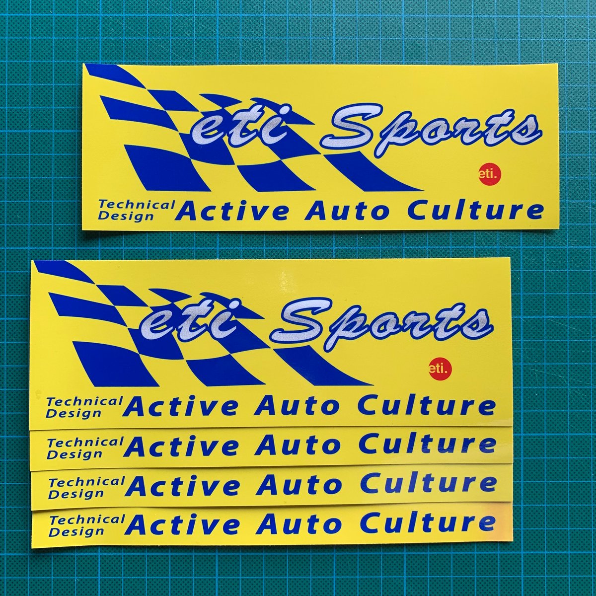 Image of eti Sports Slap Sticker (Series 3)