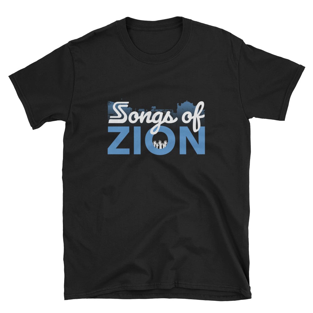 Image of Songs of Zion Black Tee - O Jerusalem
