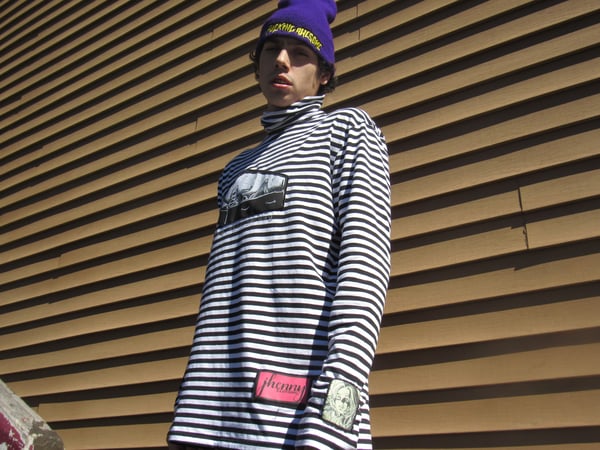 Image of White  "Bury me in Jhenny" Turtleneck