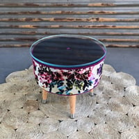 Image 1 of Matilda Glass top table / footstool 