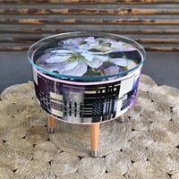 Image 1 of Courtney Glass top table / footstool