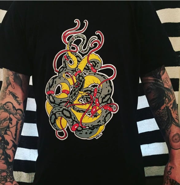 Image of Segment snake shirt