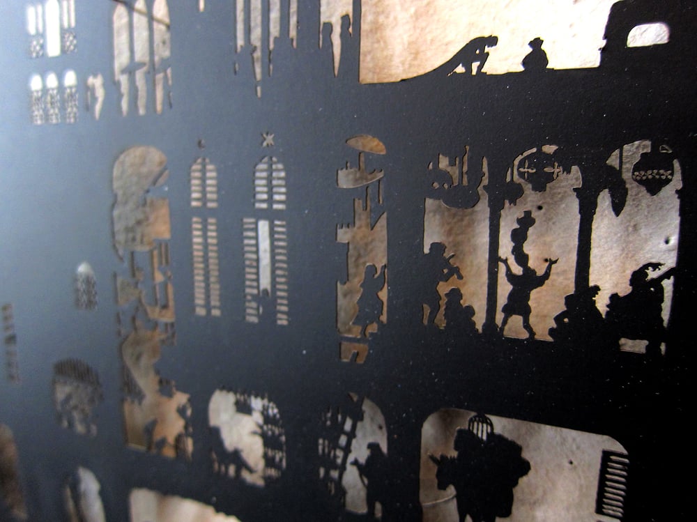 Image of Nylmah lasercut: pages two, three and four