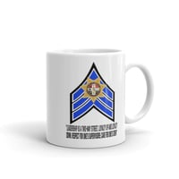 Image 1 of Blue Sergeant stripes mug 