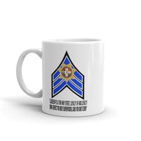 Image 2 of Blue Sergeant stripes mug 