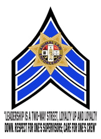 Image 4 of Blue Sergeant stripes mug 