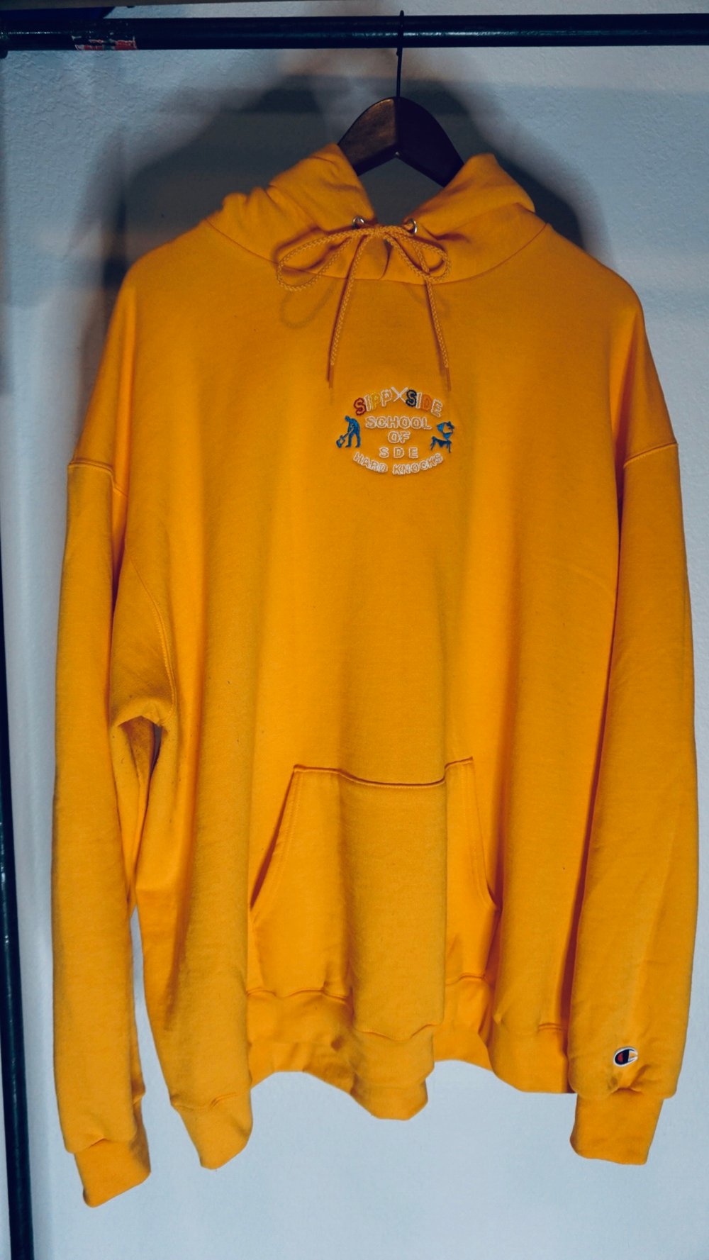 SIPP x SIDE school of hard knocks stitched  Hooides