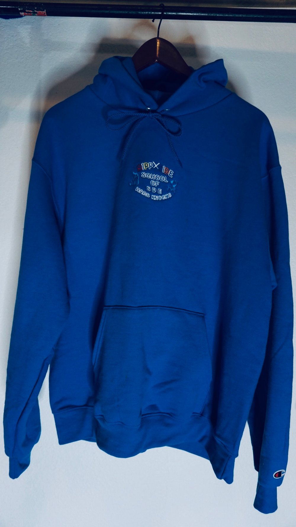 SIPP x SIDE school of hard knocks stitched  Hooides