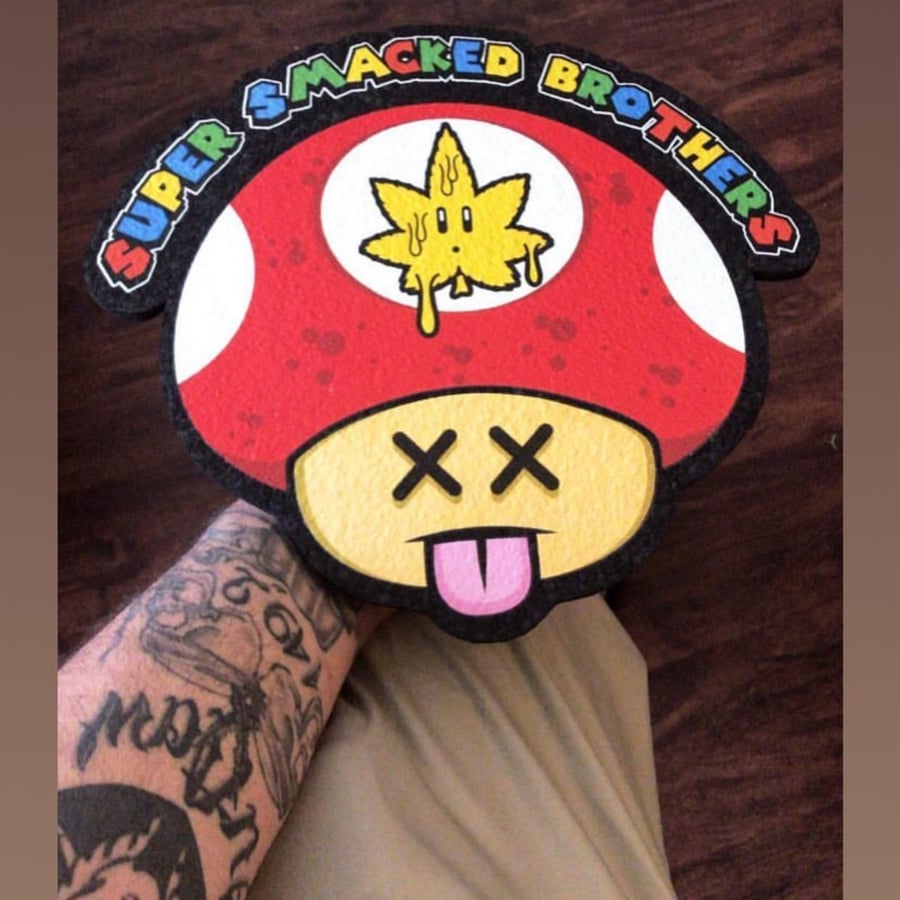 Image of Super Smacked Shroom Mood Matts XL 