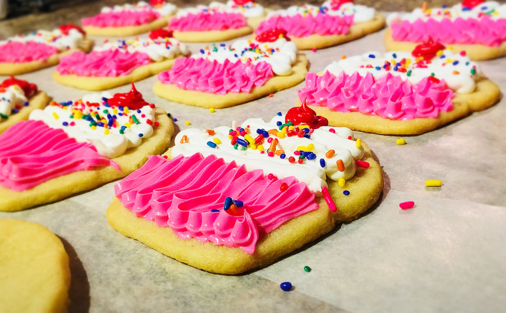 Image of Themed Sugar Cookies (by the dozen - Starting at $20)