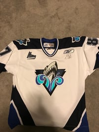 Sidney Crosby Signed Rimouski Océanic Jersey 