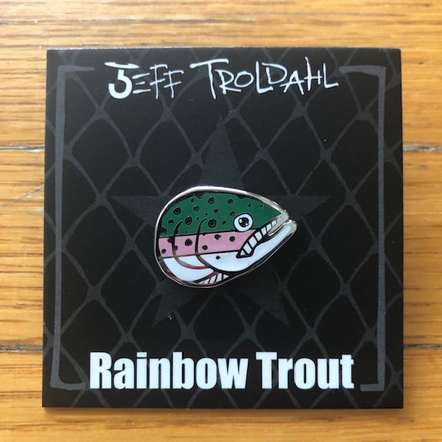 Rainbow Trout Hat/Lapel Pin