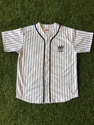Image of Colbert Klan White Baseball Jersey.
