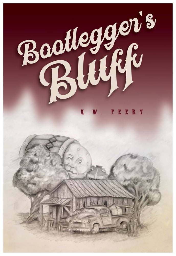 Image of Bootlegger's Bluff (Limited Edition Gig Poster) Original Artwork by Bruce McClain