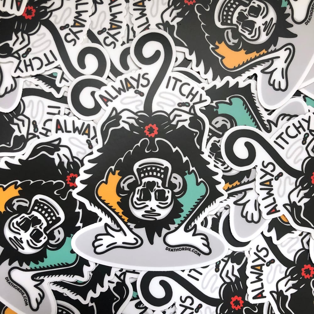 Always Itchy Sticker