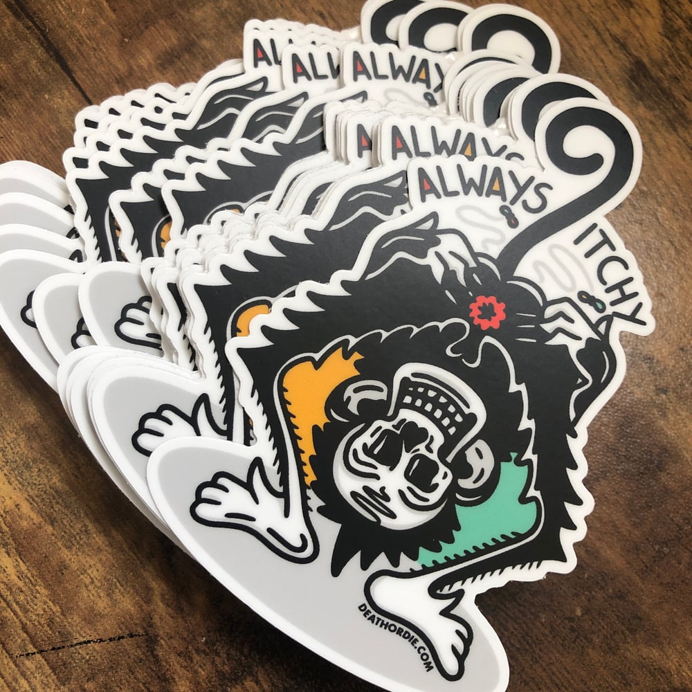 Always Itchy Sticker
