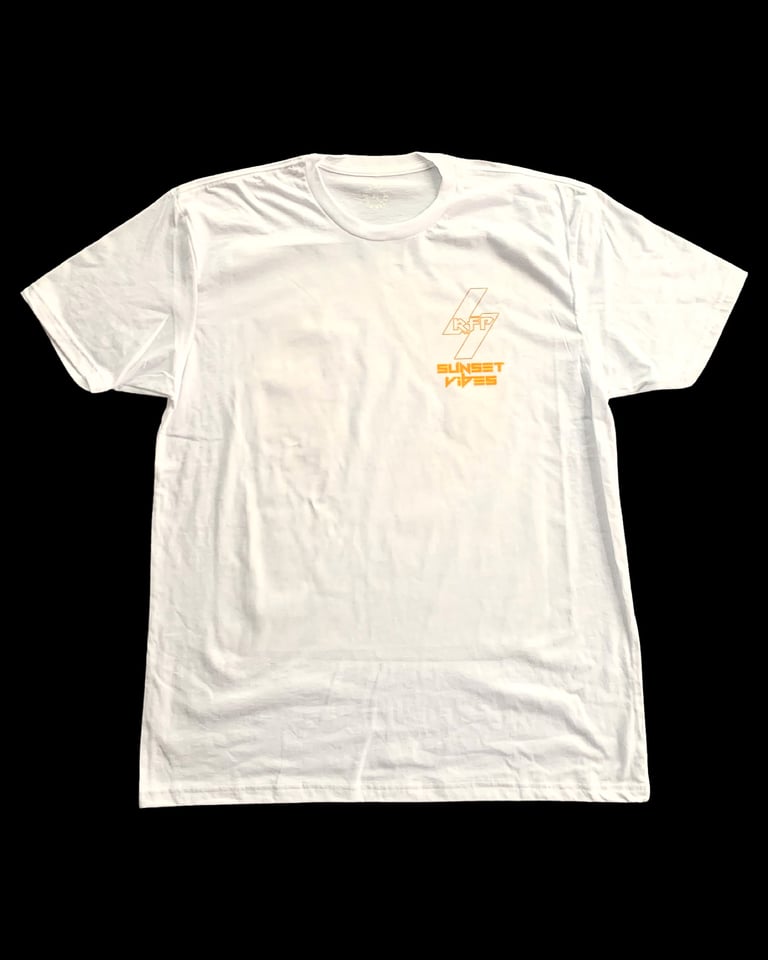 Sunset Vibes tee white  Image 2