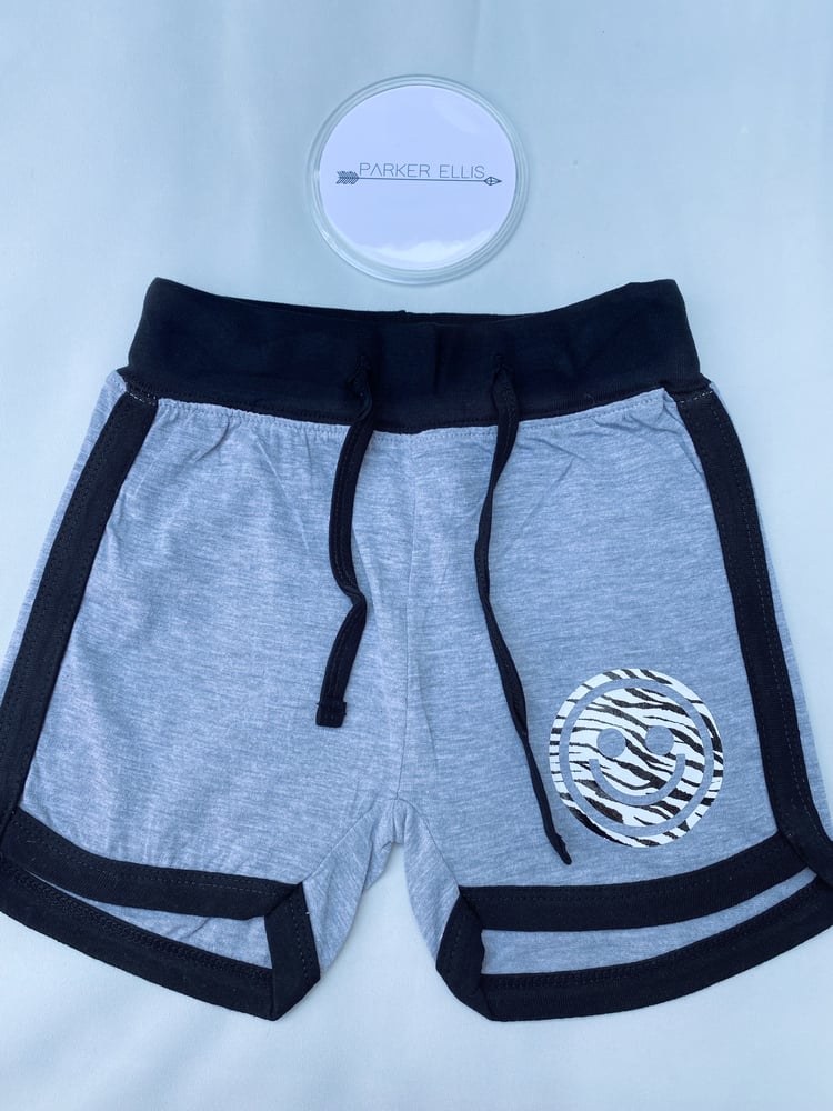 Image of Smile Shorts in Grey 