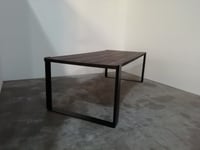 U tafel / zwart