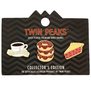 Image of Twin Peaks Enamel Lapel Pin 3-Pack