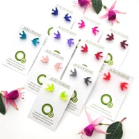 Image 1 of Náušnice / Earrings Barevní ptáčci