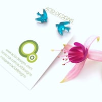 Image 2 of Náušnice / Earrings Barevní ptáčci