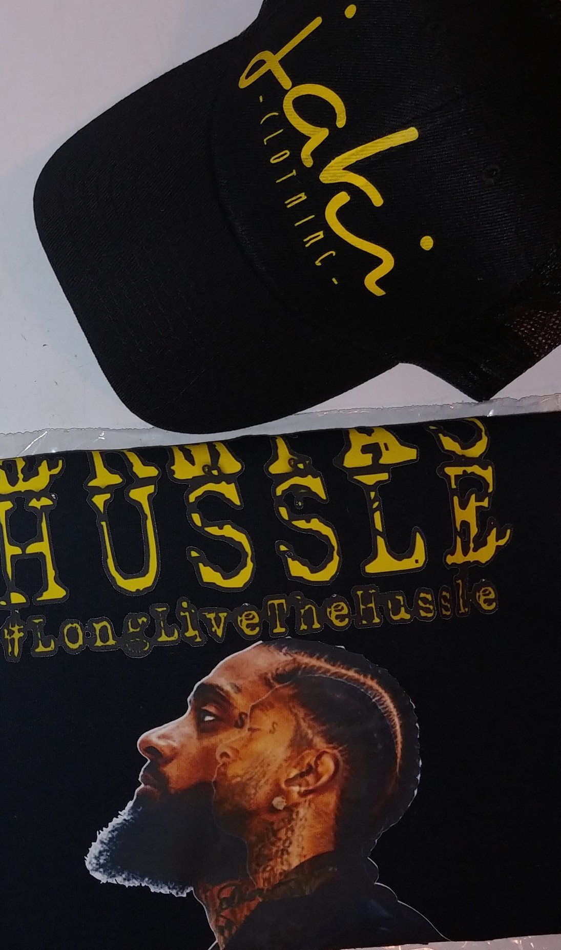 Image of Ermias Hussle-Tee & Hat (Limited Edition)