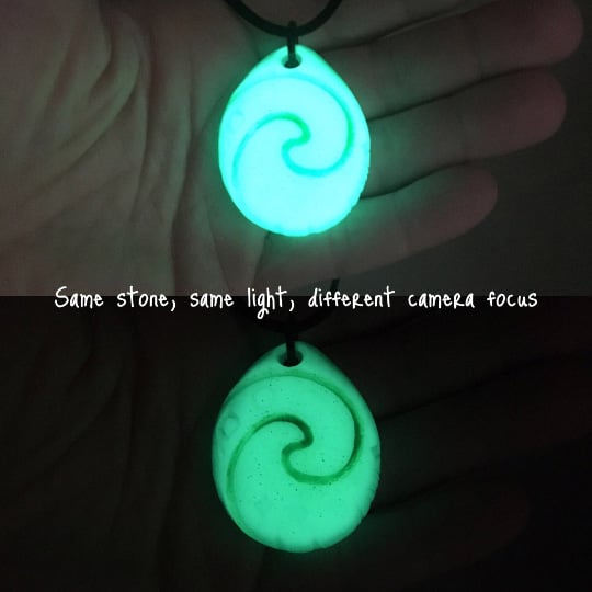 Glowing Heart of Tefiti necklace 